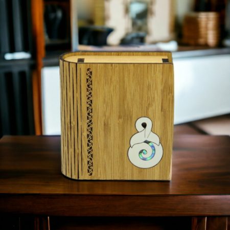 Wooden Box ~ WHALE TAIL | B1WT