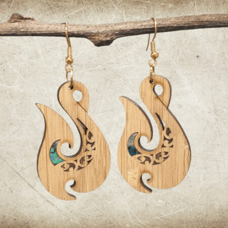 Earrings - Hei Matau (Hook)